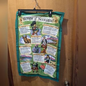 Songs of Scotland Decorative Tapestry